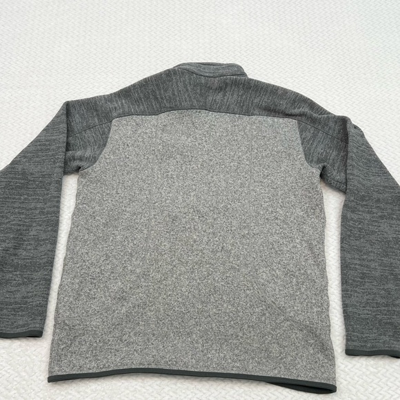 Patagonia Pullover Gray Better Sweater 1/4 Zip Fleece Outdoor Layer - Mens LARGE - Picture 6 of 7
